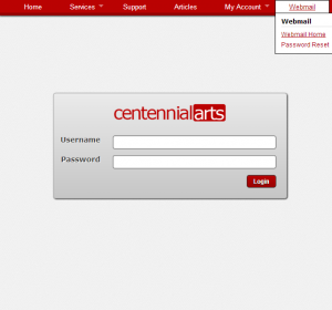 Centennial Arts Webmail    Welcome to Centennial Arts Webmail